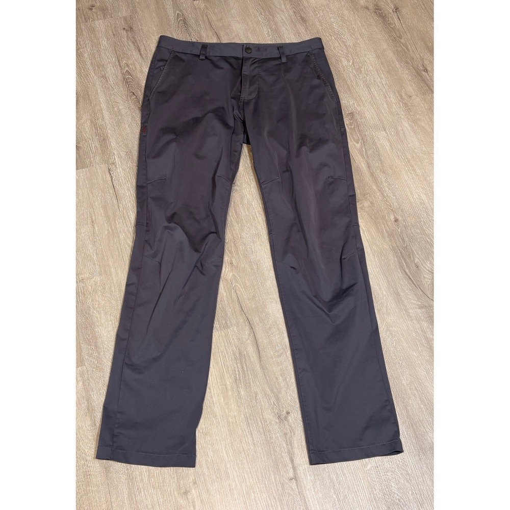 Rhone Commuter Pants Mens 32 Dark Gray Charcoal Technical Trousers
